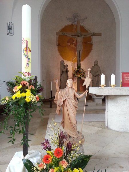 Osterschmuck in St. Jakobus