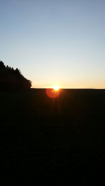 Da berühren sich Himmel und Erde...